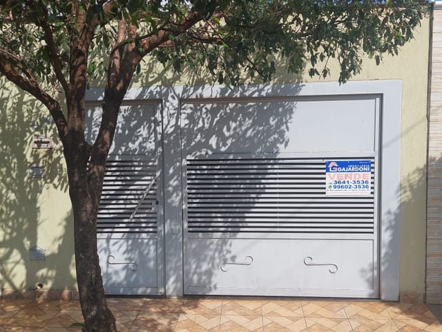 Casa com 125m² 2 quartos e 1 banheiro, à venda, no bairro Residencial Art Ville em Birigüi