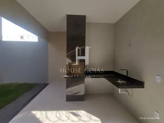 Casa 3 quartos e 2 banheiros, à venda, no bairro Residencial Solar Central Park em Aparecida de Goiânia