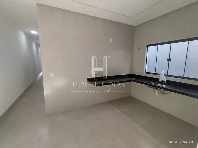 Casa 3 quartos e 2 banheiros, à venda, no bairro Residencial Solar Central Park em Aparecida de Goiânia