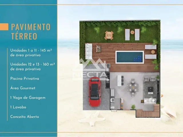 Casa com 145m² 3 quartos e 3 banheiros, à venda, no bairro Camburi em São Sebastião
