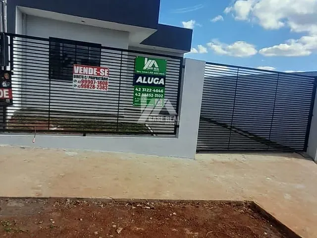 Casa 2 quartos e 1 banheiro, à venda, no bairro Industrial em Guarapuava
