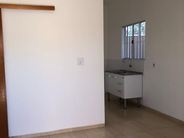 Foto do Casa - Casa para locação com 1 dormitórios, quintal espaçoso e ótima localização no bairro São José II, Paulínia/SP | Hermes Imóveis