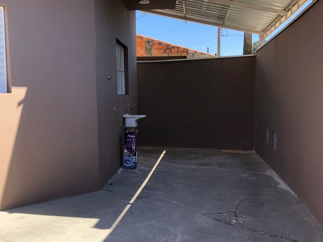 Foto do Casa - Casa para locação com 1 dormitórios, quintal espaçoso e ótima localização no bairro São José II, Paulínia/SP | Hermes Imóveis