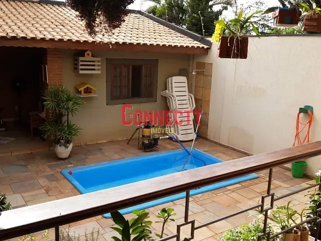 Casa com 270m² 3 quartos e 3 banheiros, à venda, no bairro Parque dos Bandeirantes em Ribeirão Preto