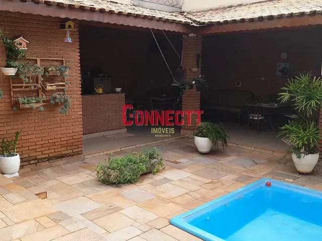 Casa com 270m² 3 quartos e 3 banheiros, à venda, no bairro Parque dos Bandeirantes em Ribeirão Preto