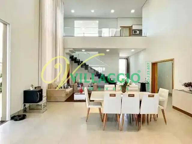 Casa com 450m² 4 quartos e 5 banheiros, à venda, no bairro Golden Park Residence em Mirassol