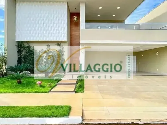 Casa com 450m² 4 quartos e 5 banheiros, à venda, no bairro Golden Park Residence em Mirassol