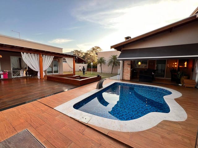 Foto do Casa - Maravilhosa casa térrea para venda no Condomínio Cancioneiros Paulínia SP. | Hermes Imóveis
