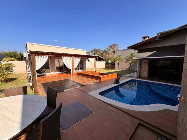 Foto do Casa - Maravilhosa casa térrea para venda no Condomínio Cancioneiros Paulínia SP. | Hermes Imóveis