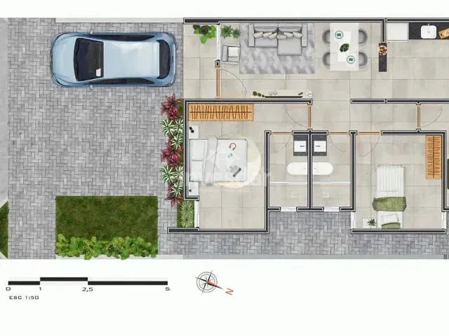 Casa 3 quartos e 1 banheiro, à venda, no bairro Serrotão em Campina Grande