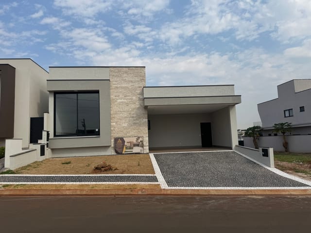 Foto do Casa - Casa Térrea de Alto Padrão cm 3 suítes à Venda no Condomínio Santorini - Paulínia/SP | Hermes Imóveis