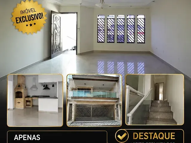 Casa 3 quartos e 3 banheiros, à venda, no bairro Parque das Nações em Paraguaçu Paulista