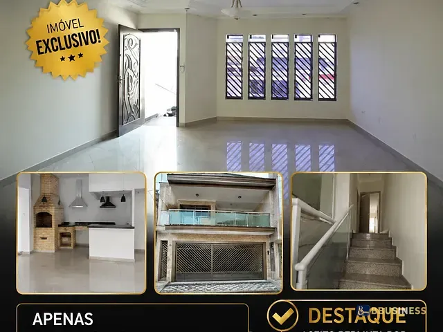 Casa 3 quartos e 3 banheiros, à venda, no bairro Parque das Nações em Paraguaçu Paulista