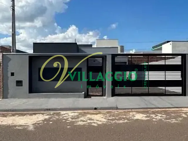 Casa com 140m² 2 quartos e 2 banheiros, à venda, no bairro Jardim Palmeira em Bady Bassitt