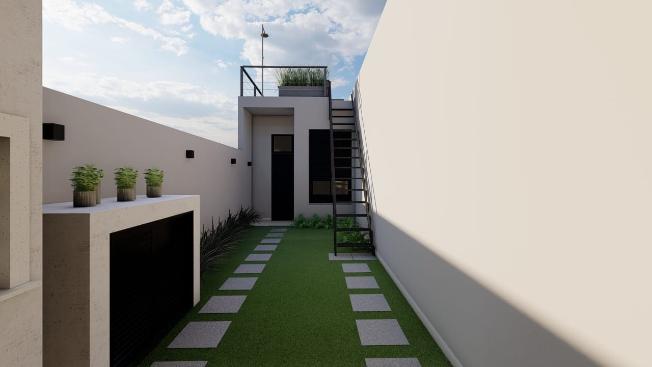 Perspectiva do Casa - Casa Térrea de Alto Padrão com 144m², 3 Dormitórios, Rooftop Panorâmico e Design Sofisticado – Conforto e Estilo para Sua Família! | Hermes Imóveis