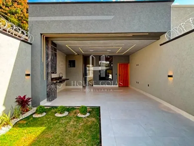 Casa com 180m² 3 quartos e 3 banheiros, à venda, no bairro Residencial Solar Central Park em Aparecida de Goiânia