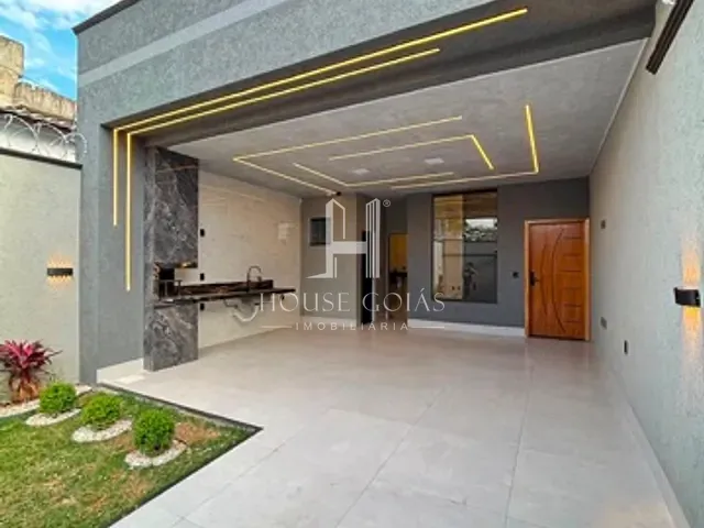 Casa com 180m² 3 quartos e 3 banheiros, à venda, no bairro Residencial Solar Central Park em Aparecida de Goiânia