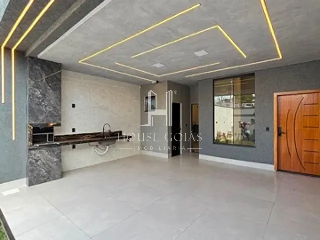 Casa com 180m² 3 quartos e 3 banheiros, à venda, no bairro Residencial Solar Central Park em Aparecida de Goiânia