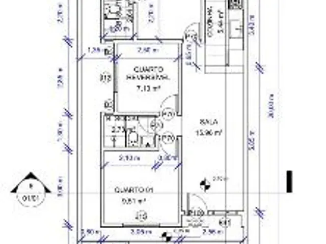 Casa com 140m² 3 quartos e 2 banheiros, à venda, no bairro Cidade Jardim 2 em Campos dos Goytacazes
