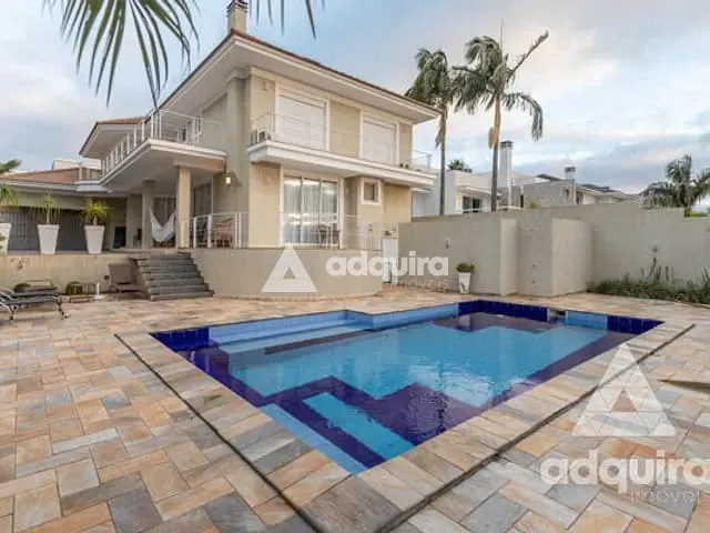 Casa com 587m² 4 quartos e 6 banheiros, à venda, no bairro Estrela em Ponta Grossa