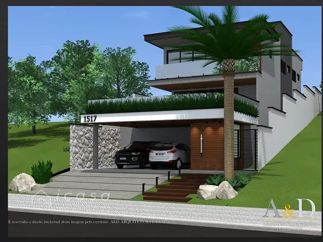 Casa com 330m² 4 quartos e 6 banheiros, à venda, no bairro Loteamento Terras Alpha São José dos Campos em São José dos Campos