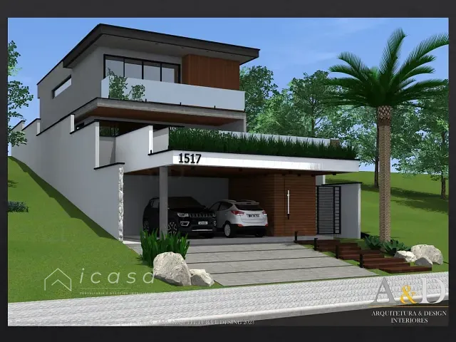 Casa com 330m² 4 quartos e 6 banheiros, à venda, no bairro Loteamento Terras Alpha São José dos Campos em São José dos Campos