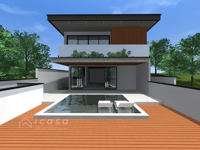 Casa com 330m² 4 quartos e 6 banheiros, à venda, no bairro Loteamento Terras Alpha São José dos Campos em São José dos Campos