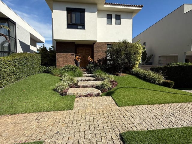 Casa com 455m² 4 quartos e 5 banheiros, à venda ou para alugar, no bairro Alphaville Dom Pedro 3 em Campinas