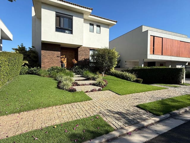 Casa com 455m² 4 quartos e 5 banheiros, à venda ou para alugar, no bairro Alphaville Dom Pedro 3 em Campinas