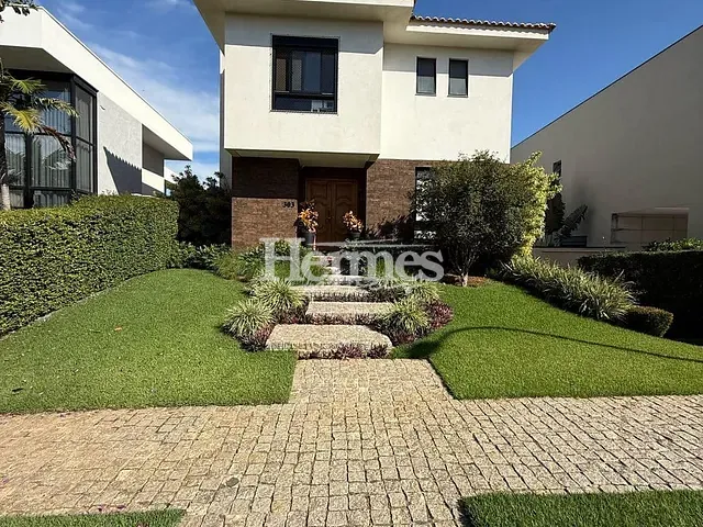 Casa com 455m² 4 quartos e 5 banheiros, à venda ou para alugar, no bairro Alphaville Dom Pedro 3 em Campinas