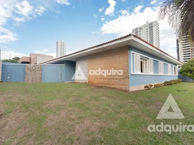 Casa com 1037m² 4 quartos e 3 banheiros, à venda ou para alugar, no bairro Estrela em Ponta Grossa