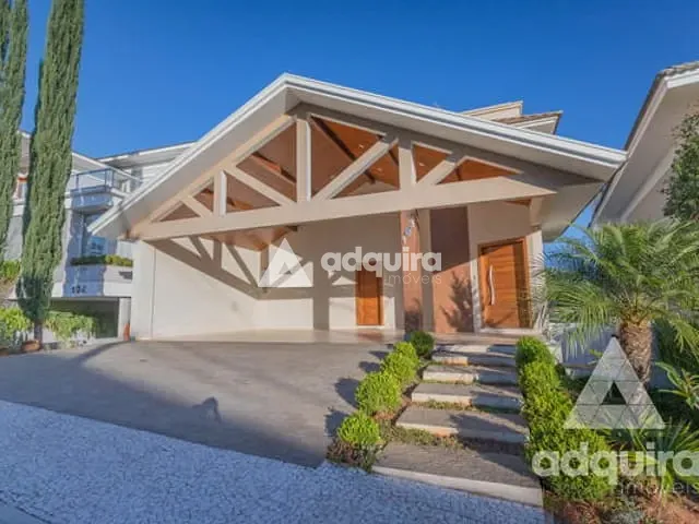 Casa com 405m² 4 quartos e 5 banheiros, à venda, no bairro Estrela em Ponta Grossa