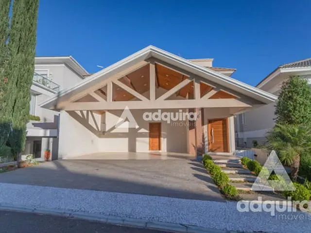 Casa com 405m² 4 quartos e 5 banheiros, à venda, no bairro Estrela em Ponta Grossa