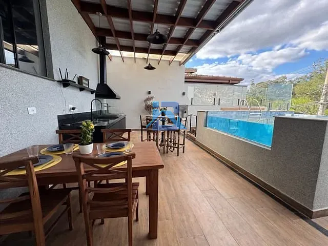 Casa com 389m² 3 quartos e 4 banheiros, à venda, no bairro Residencial Fazenda Serrinha em Itatiba