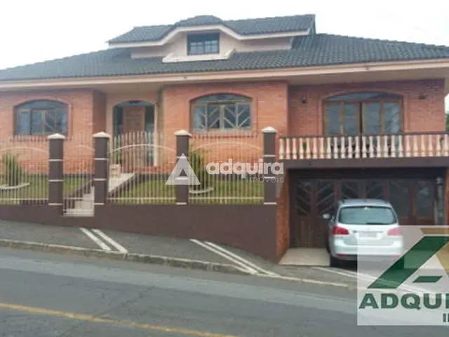 Casa com 378m² 5 quartos e 4 banheiros, à venda, no bairro Jardim Carvalho em Ponta Grossa