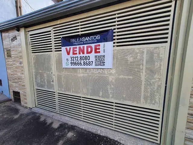 Casa com 125m² 2 quartos e 1 banheiro, à venda, no bairro Jardim Vera Cruz em Sorocaba