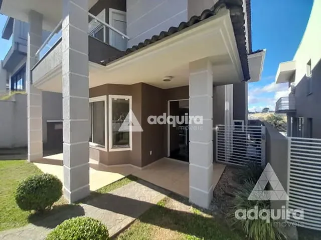 Casa com 300m² 3 quartos e 4 banheiros, à venda ou para alugar, no bairro Oficinas em Ponta Grossa