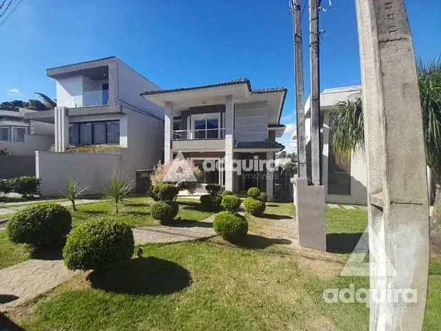 Casa com 300m² 3 quartos e 4 banheiros, à venda ou para alugar, no bairro Oficinas em Ponta Grossa