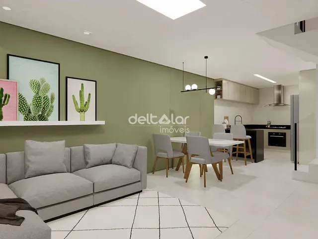 Casa com 85m², à venda, no bairro Santa Amélia em Belo Horizonte