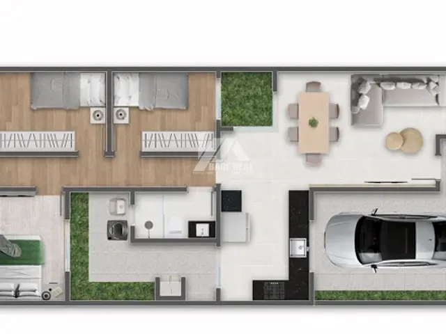 Casa 2 quartos e 2 banheiros, à venda, no bairro Boqueirão em GUARAPUAVA
