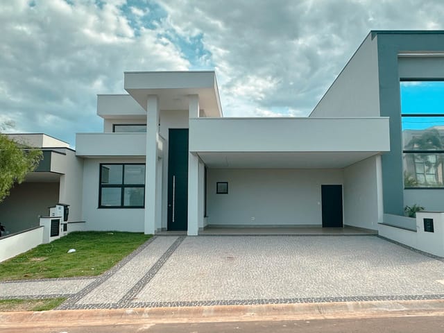 Foto do Casa - Casa Térrea Espetacular - Pronta para morar - Condomínio Santorini Residencial Club -Paulínia/SP | Hermes Imóveis
