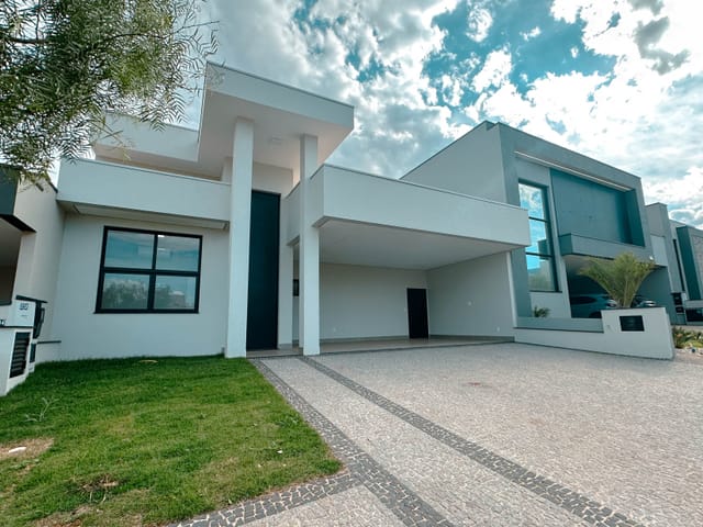 Foto do Casa - Casa Térrea Espetacular - Pronta para morar - Condomínio Santorini Residencial Club -Paulínia/SP | Hermes Imóveis