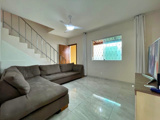 Foto do Casa - Casa à venda em condominio com 2 quartos e uma vaga coberta, Santa Mônica, Belo Horizonte, MG | Deltalar Imóveis