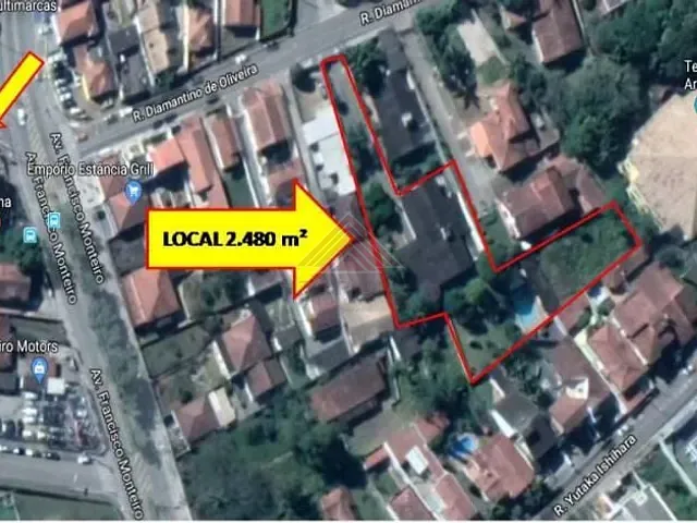 Casa com 2480m² 6 quartos e 6 banheiros, à venda, no bairro Vila Albertina em Ribeirão Pires