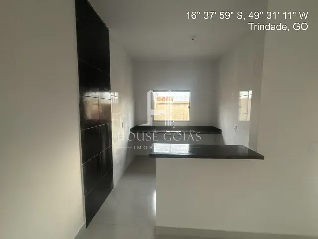 Casa com 126m² 2 quartos e 1 banheiro, à venda, no bairro Residencial Rosa Morena em Trindade