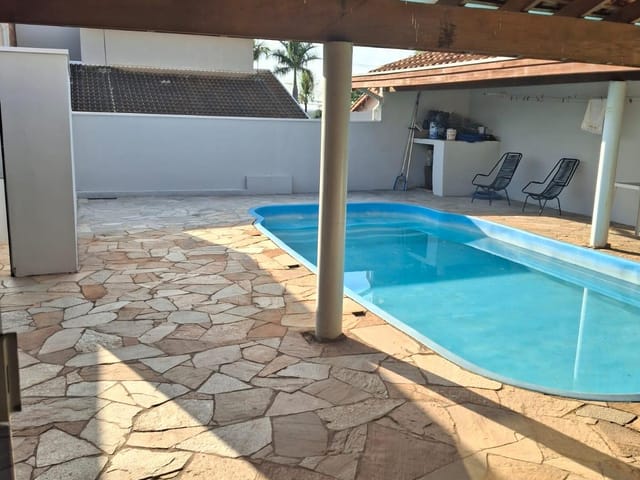 Foto do Casa - Ótima casa mobiliada de fundo para locação no bairro Jardim Planalto, Paulínia, SP | Hermes Imóveis