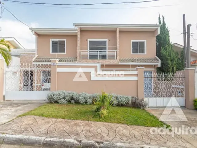 Casa com 325m² 5 quartos e 4 banheiros, à venda, no bairro Neves em Ponta Grossa