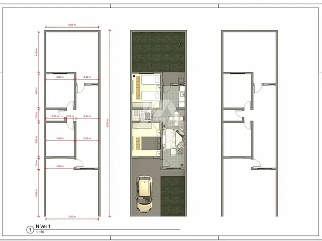 Casa com 111m² 2 quartos e 1 banheiro, à venda, no bairro Colônia Dona Luíza em Ponta Grossa