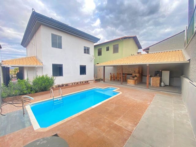 Foto do Casa - Casa em condominio para locação com 6 quartos, lazer com piscina e 3 vagas, Lagoa Santa, MG | Deltalar Imóveis