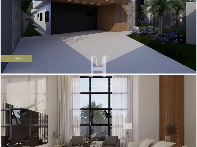 Casa com 464m² 3 quartos e 6 banheiros, à venda, no bairro Parque Amazônia em Goiânia